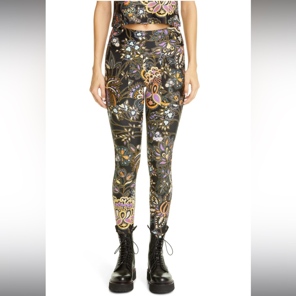 Twin Fantasy by R13 Paisley Print Leggings with Pockets Size M